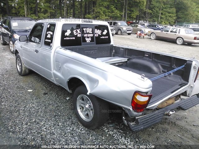 4F4YR16U21TM19449 - 2001 MAZDA B3000 CAB PLUS SILVER photo 3