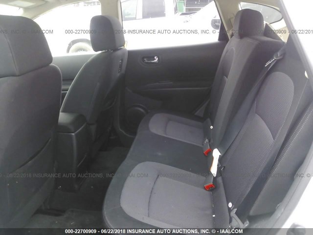 JN8AS5MV6DW618772 - 2013 NISSAN ROGUE S/SV SILVER photo 8