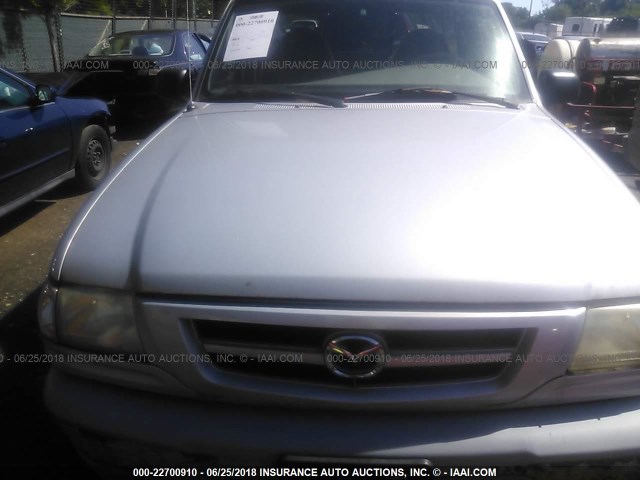 4F4YR12U52TM12101 - 2002 MAZDA B3000 SILVER photo 6