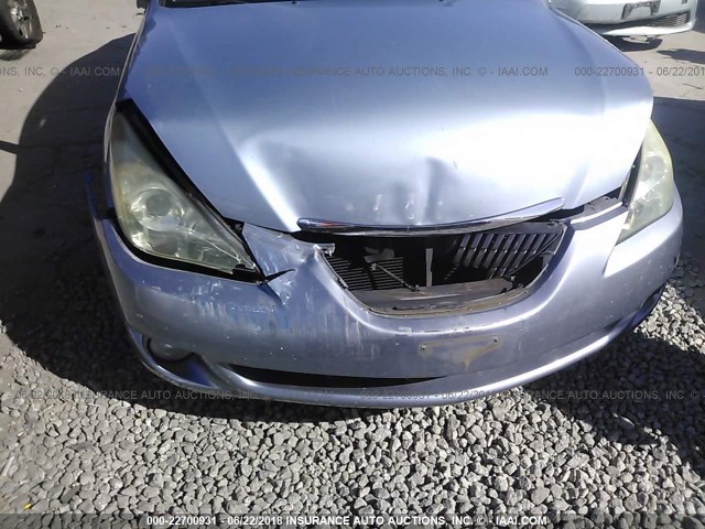 4T1CE38P84U825652 - 2004 TOYOTA CAMRY SOLARA SE/SLE 蓝色 照片 6