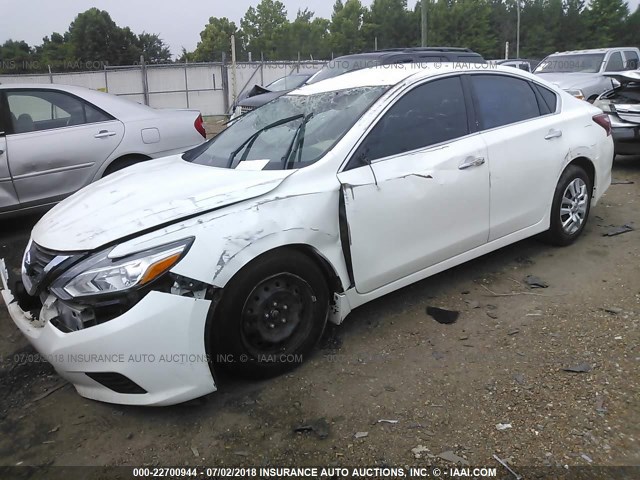 1N4AL3AP3GC125873 - 2016 NISSAN ALTIMA 2.5/S/SV/SL/SR WHITE photo 2