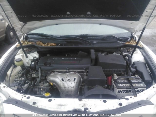 4T4BE46KX9R083938 - 2009 TOYOTA CAMRY SE/LE/XLE 白色 照片 10