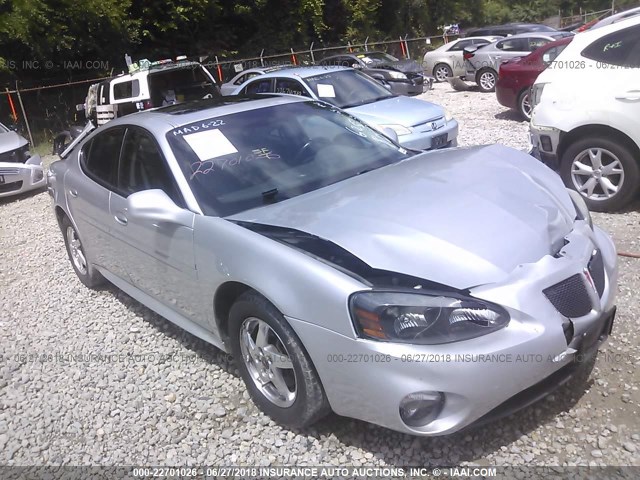 2G2WS522841376332 - 2004 PONTIAC GRAND PRIX GT2 ნაცრისფერი ფოტო 1