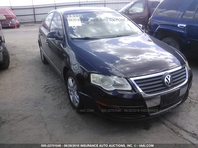 WVWJK73C57E155203 - 2007 VOLKSWAGEN PASSAT BLACK photo 1