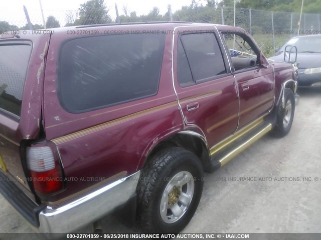 JT3HN86R9V0078930 - 1997 TOYOTA 4RUNNER SR5 MAROON photo 6