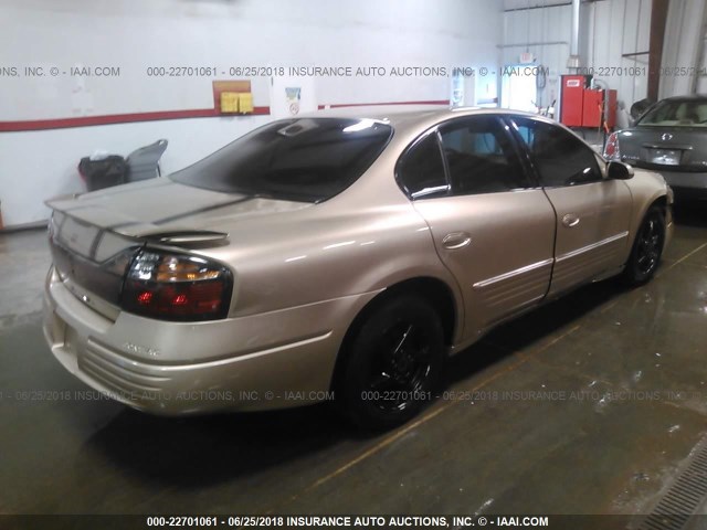 1G2HX52K85U139257 - 2005 PONTIAC BONNEVILLE SE GOLD photo 4