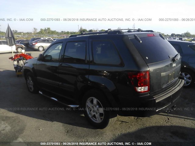 1J4GS48K25C655430 - 2005 JEEP GRAND CHEROKEE LAREDO/COLUMBIA/FREEDOM 黑色 照片 3