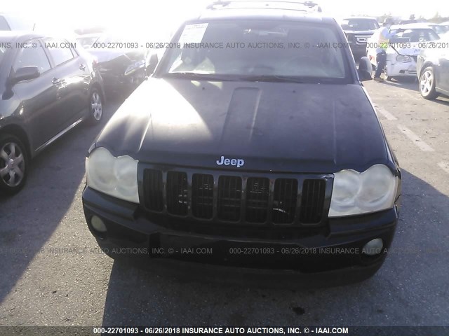 1J4GS48K25C655430 - 2005 JEEP GRAND CHEROKEE LAREDO/COLUMBIA/FREEDOM 黑色 照片 6