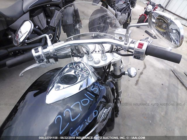 JKBVNKB125A006205 - 2005 KAWASAKI 1600 MEANSTREAK BLACK photo 5