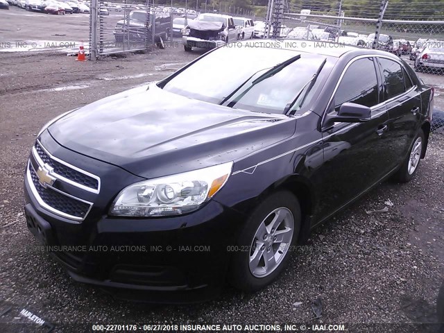 1G11C5SA6DU149664 - 2013 CHEVROLET MALIBU 1LT 黑色 照片 2