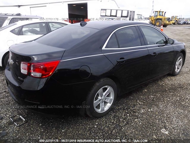 1G11C5SA6DU149664 - 2013 CHEVROLET MALIBU 1LT 黑色 照片 4