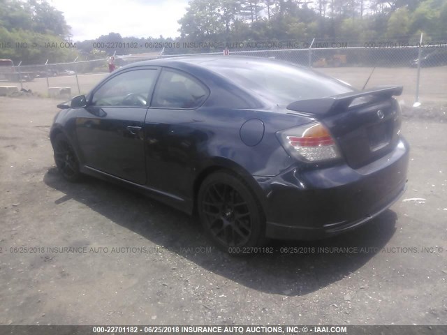 JTKDE177770201635 - 2007 TOYOTA SCION TC 黑色 照片 3