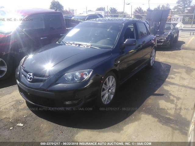 JM1BK34LX91198165 - 2009 MAZDA SPEED 3 黑色 照片 2