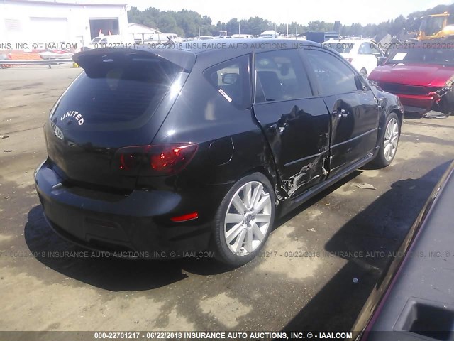 JM1BK34LX91198165 - 2009 MAZDA SPEED 3 黑色 照片 4