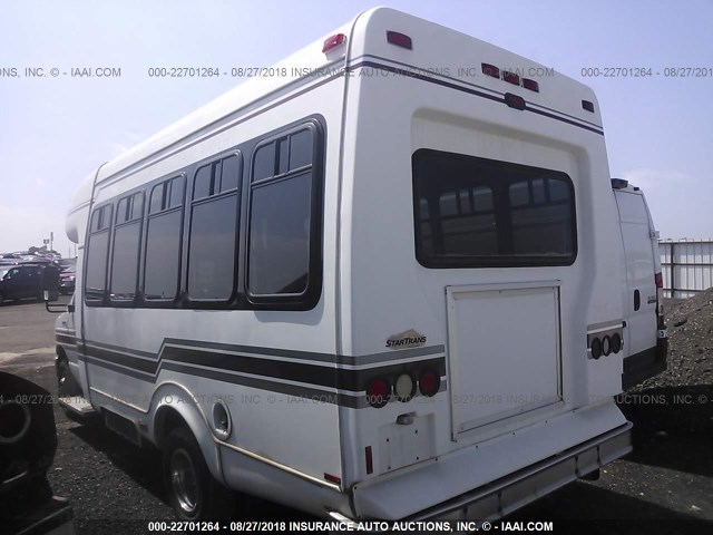 1FDEE35P59DA18929 - 2009 FORD E350 WHITE photo 3