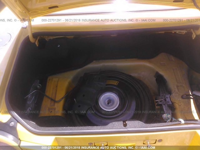 JM1NB353320225634 - 2002 MAZDA MX-5 MIATA LS YELLOW photo 8