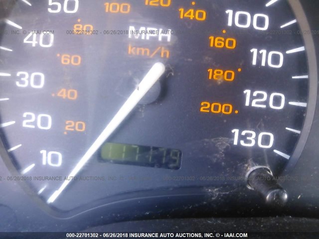 1G8ZR1277XZ329887 - 1999 SATURN SC2 BLACK photo 7