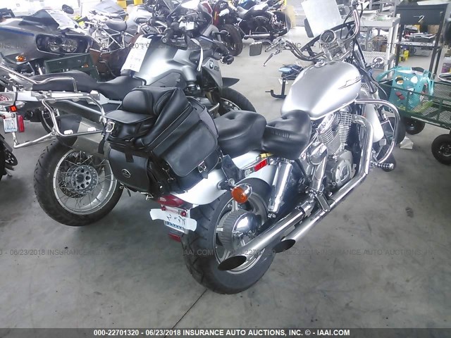 1HFSC18077A101685 - 2007 HONDA VT1100 C GRAY photo 4