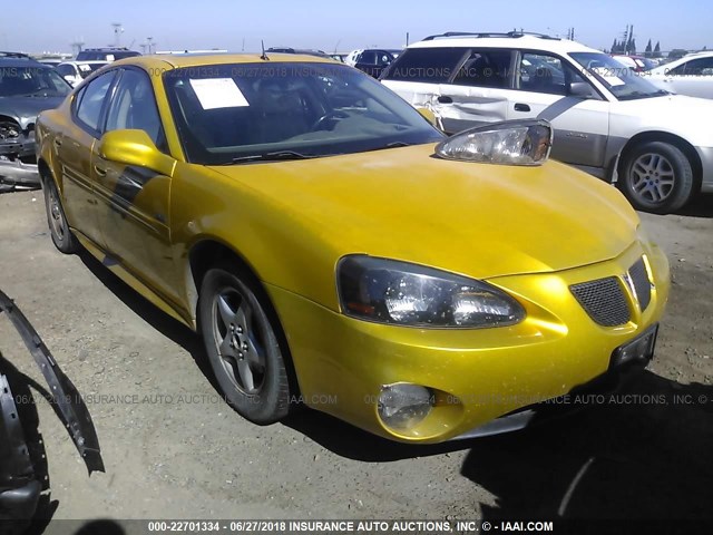 2G2WR524341101660 - 2004 PONTIAC GRAND PRIX GTP GOLD photo 1