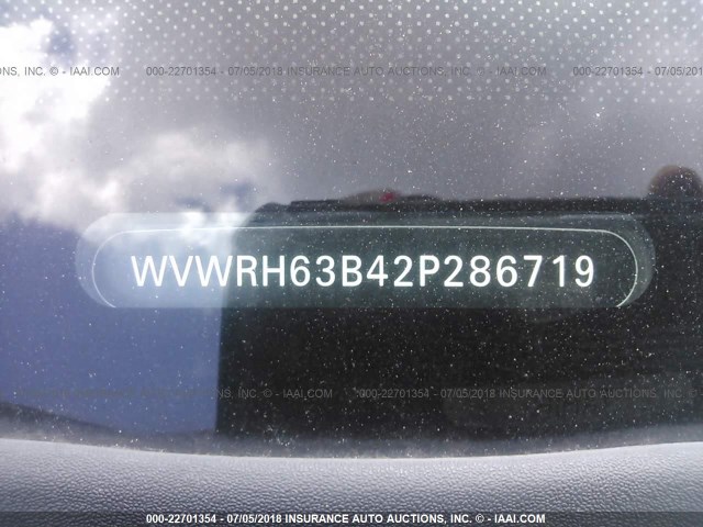 WVWRH63B42P286719 - 2002 VOLKSWAGEN PASSAT GLX SILVER photo 9