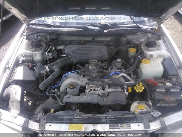 4S3BG6853X7628675 - 1999 SUBARU LEGACY OUTBACK/SSV/LIMITED/30TH SILVER photo 10
