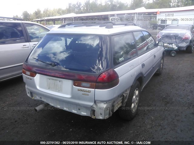 4S3BG6853X7628675 - 1999 SUBARU LEGACY OUTBACK/SSV/LIMITED/30TH SILVER photo 4