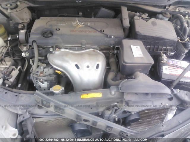 4T1BE46K17U061351 - 2007 TOYOTA CAMRY NEW GENERAT CE/LE/XLE/SE GRAY photo 10