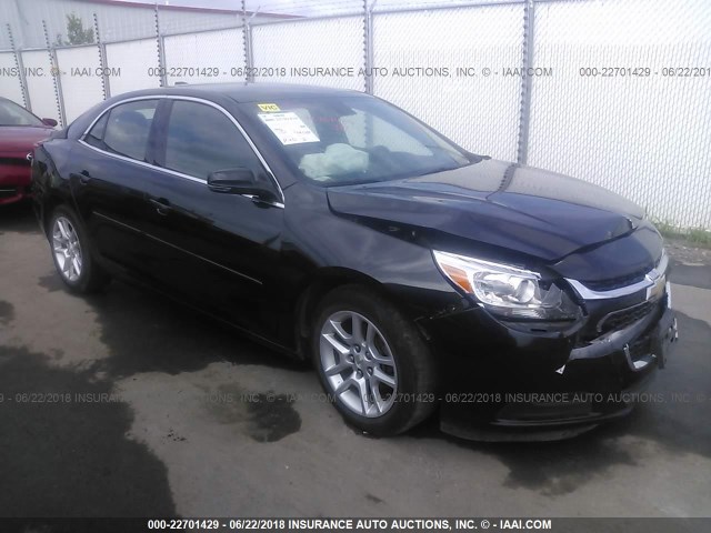 1G11C5SL5FF166898 - 2015 CHEVROLET MALIBU 1LT BLACK photo 1