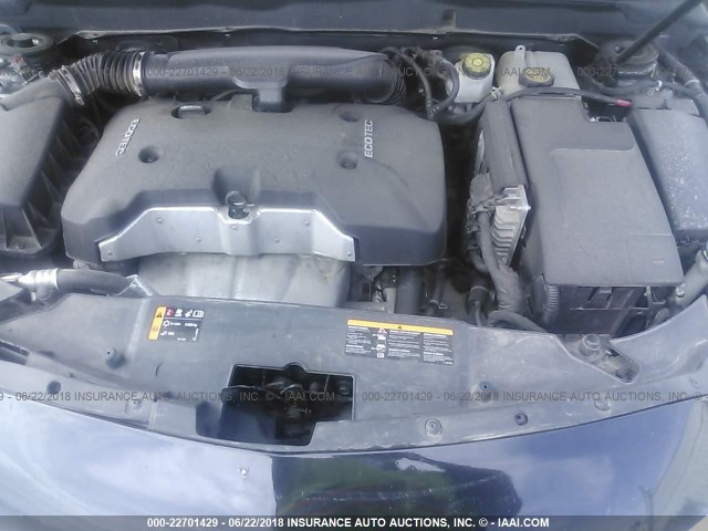 1G11C5SL5FF166898 - 2015 CHEVROLET MALIBU 1LT BLACK photo 10