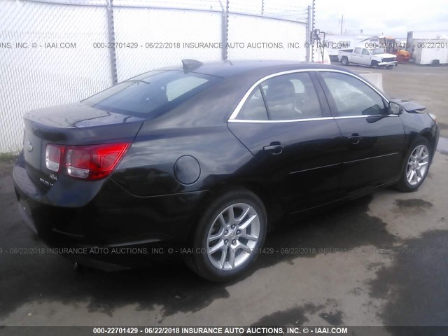 1G11C5SL5FF166898 - 2015 CHEVROLET MALIBU 1LT BLACK photo 4