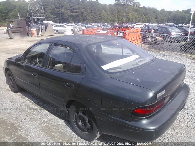 1Y1SK5266SZ017493 - 1995 GEO PRIZM LSI GREEN photo 3