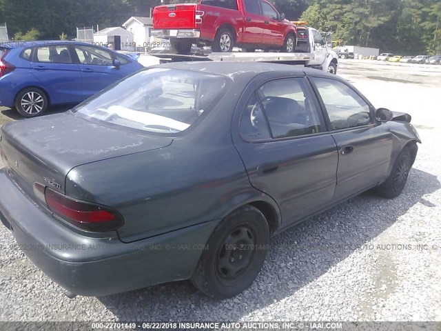 1Y1SK5266SZ017493 - 1995 GEO PRIZM LSI GREEN photo 4