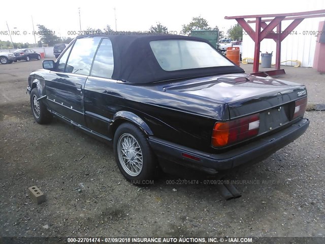 WBABB1313NEC05965 - 1992 BMW 325 IC BLACK photo 3