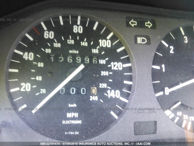 WBABB1313NEC05965 - 1992 BMW 325 IC BLACK photo 7