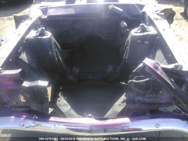 9K22T175642 - 1969 FORD FALCON PURPLE photo 10