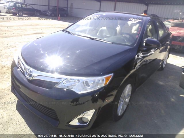 4T1BD1FK6CU054195 - 2012 TOYOTA CAMRY HYBRID/LE/XLE 蓝色 照片 2