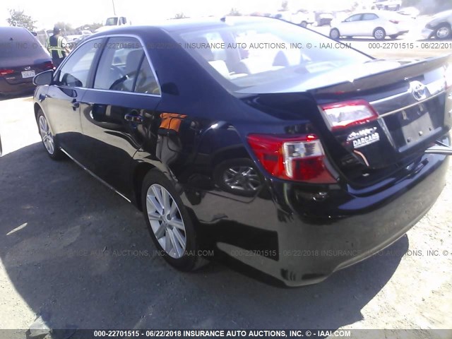 4T1BD1FK6CU054195 - 2012 TOYOTA CAMRY HYBRID/LE/XLE 蓝色 照片 3