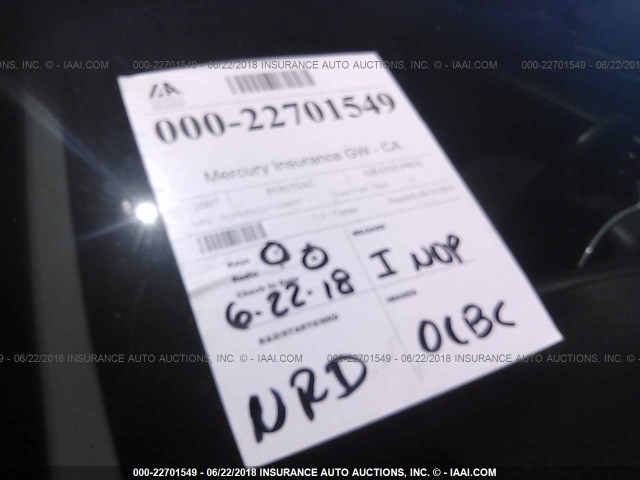 2G2WP552171138937 - 2007 PONTIAC GRAND PRIX GRAY photo 7