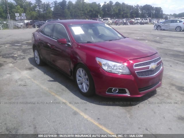 1G11E5SAXDF297279 - 2013 CHEVROLET MALIBU 2LT RED photo 1