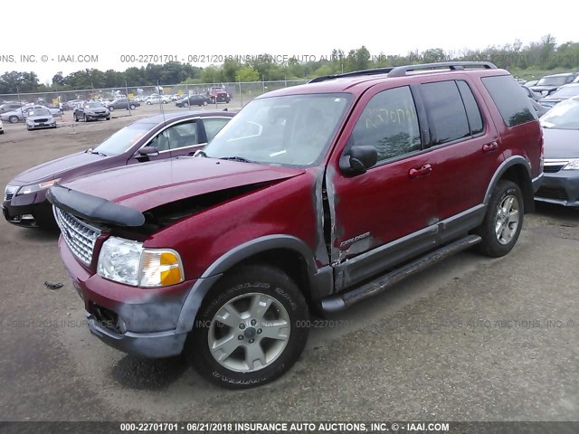 1FMZU73K54ZB15532 - 2004 FORD EXPLORER XLT/XLT SPORT/NBX 红色 照片 2