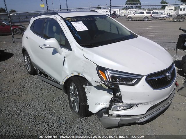 KL4CJCSB5HB006767 - 2017 BUICK ENCORE ESSENCE WHITE photo 1