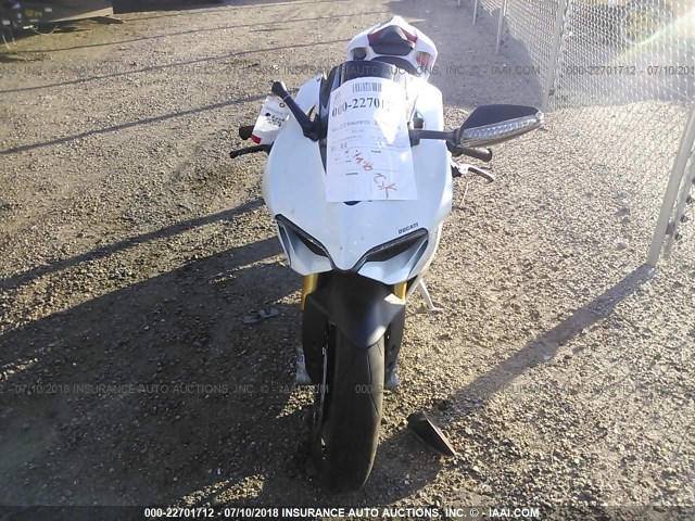 ZDM14BPW0DB011822 - 2013 DUCATI SUPERBIKE 1199 PANIGALE/S WHITE photo 5