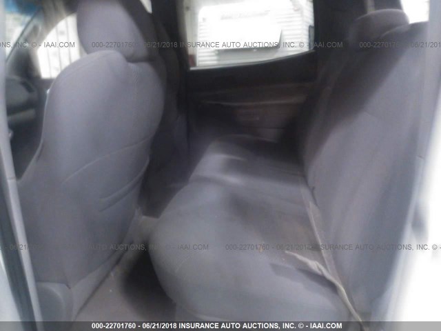 5TELU42N75Z037250 - 2005 TOYOTA TACOMA DOUBLE CAB თეთრი ფოტო 8