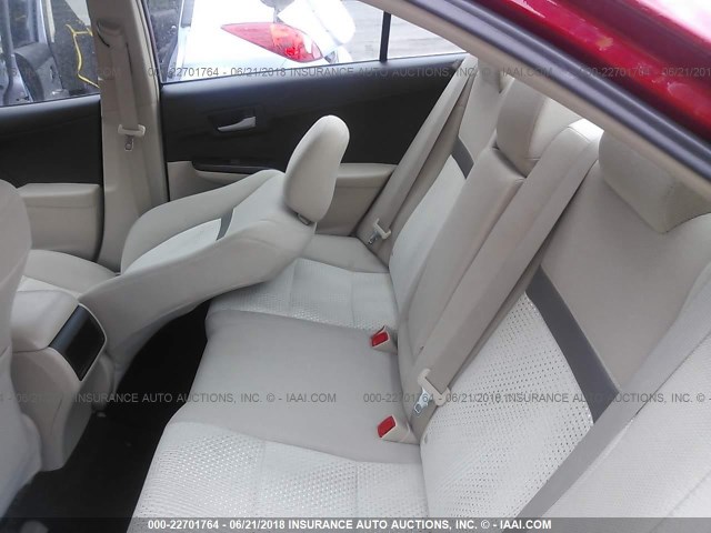 4T4BF1FK7ER359420 - 2014 TOYOTA CAMRY L/SE/LE/XLE 红色 照片 8