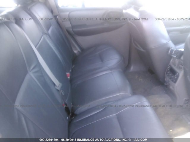 1GNDT13S422371656 - 2002 CHEVROLET TRAILBLAZER  GRAY photo 8