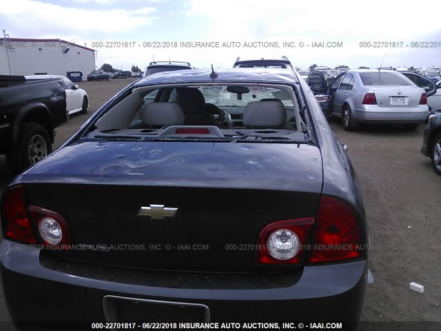 1G1ZB5EB7A4163384 - 2010 CHEVROLET MALIBU LS Boz foto 6