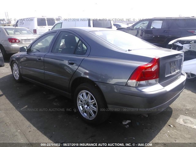 YV1RS64A632262972 - 2003 VOLVO S60 Pewter photo 3