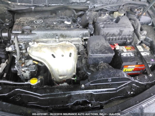 4T1BE46K29U843581 - 2009 TOYOTA CAMRY SE/LE/XLE BLACK photo 10