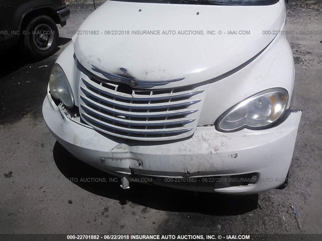 3A4FY58B56T350803 - 2006 CHRYSLER PT CRUISER TOURING WHITE photo 6