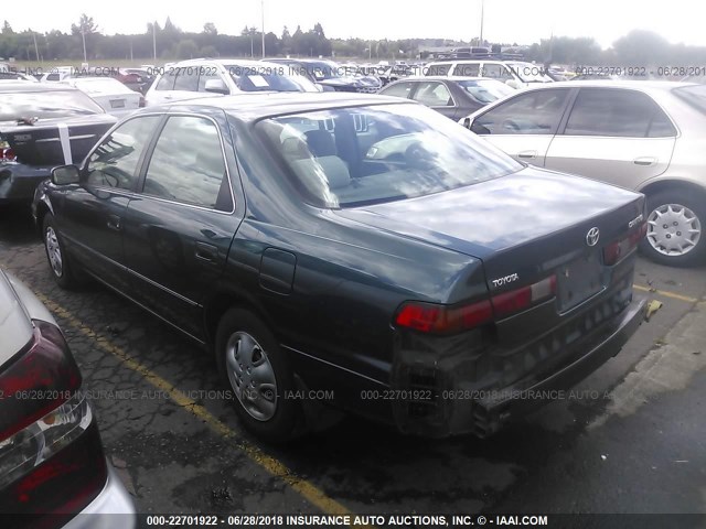 4T1BG22K0WU210187 - 1998 TOYOTA CAMRY CE/LE/XLE 绿色 照片 3
